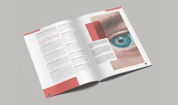 Backstage Communication — Layout van de spreads, met balans tussen content en witruimte van de PR Manual (Mediarelaties in de Benelux) — Branding, Editorial, Grafisch Ontwerp — Branding door Sixtyeight
