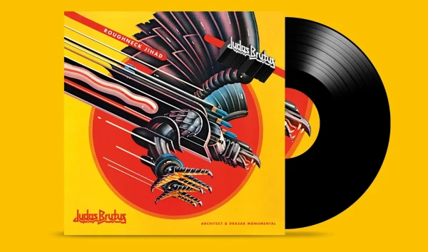 Judas Brutus — Platenhoes. — Grafisch Ontwerp, Record Sleeve — Sixtyeight.studio
